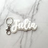 Custom Acrylic Keyring Name Bag Tag Keychain