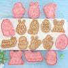 Happy Easter Cookie Cutter Stamp Embosser Set