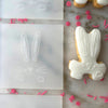 Load image into Gallery viewer, Rabbit Faces 3D Raised Easter Cookie Debosser &amp; Cutter Set