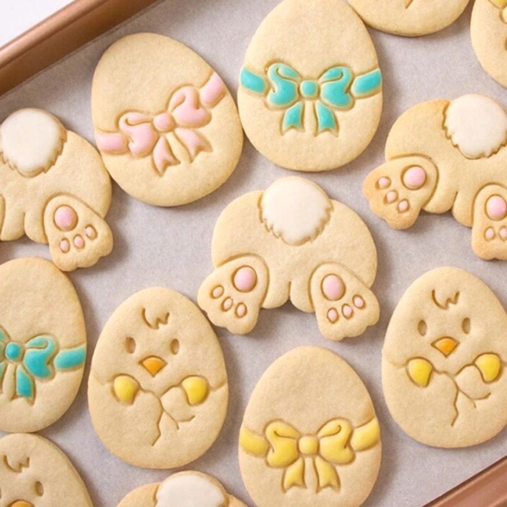 Easter Themed 3 Piece Cookie Cutter Set