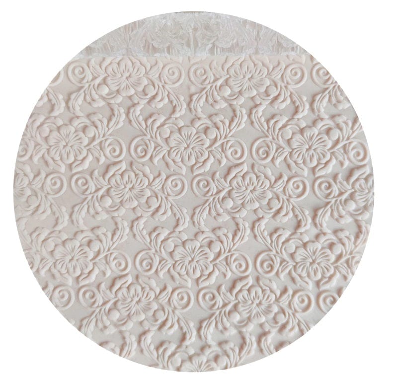Acrylic Embossed Rolling Pin - Flower Design | Perfect for Fondant Cookies