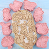 Forest Animals Cookie Cutter Stamp Embosser Set