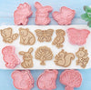 Forest Animals Cookie Cutter Stamp Embosser Set