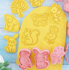 Forest Animals Cookie Cutter Stamp Embosser Set