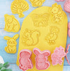 Forest Animals Cookie Cutter Stamp Embosser Set