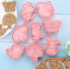 Forest Animals Cookie Cutter Stamp Embosser Set