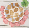 Fun Animal Cookie Cutter Stamp Embosser Set