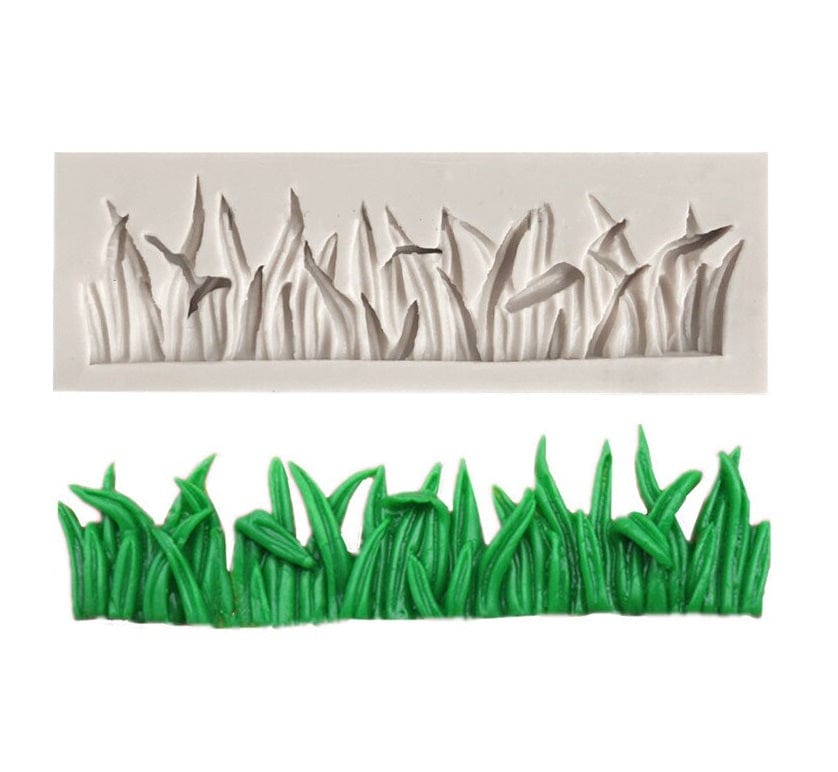 Grass Silicone Mould Baking Desserts Fondant