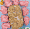 Halloween Cookie Cutter Stamp Embosser Set