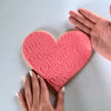 Giant Love Heart Cookie Stamp Cutter & Mould Embosser Set