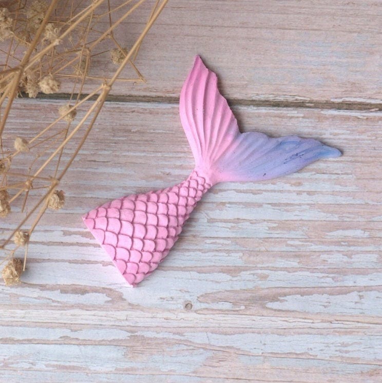 Mermaid Fish Tail Silicone Mould Baking Desserts Fondant
