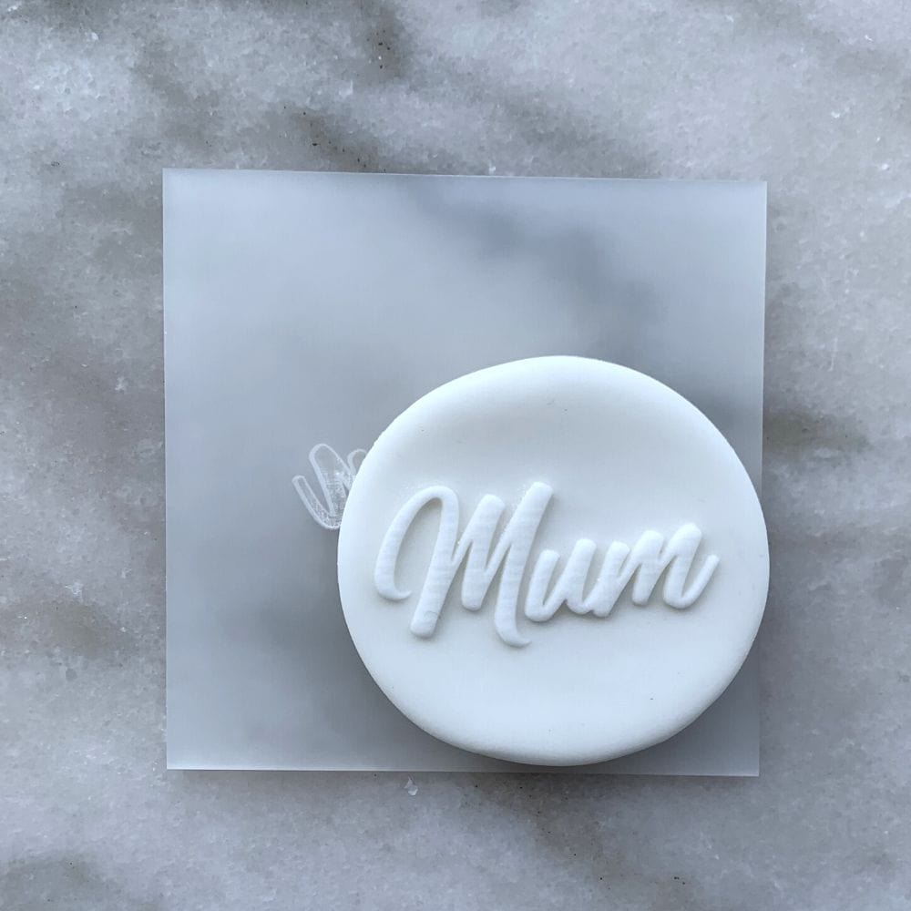 Mum Mother's Day Design Cookie Stamp