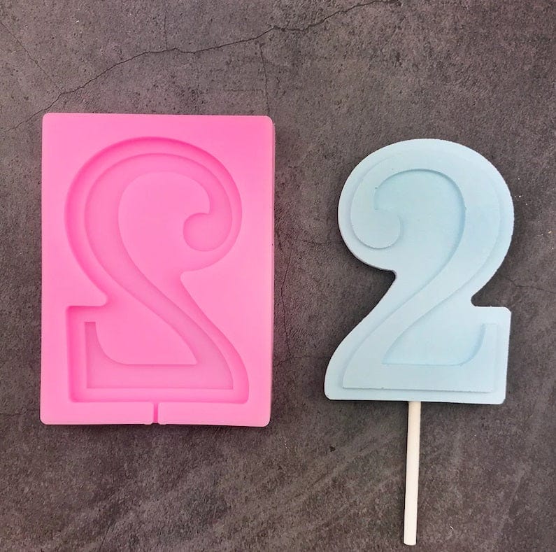 Big Birthday Number 1 2 3 4 5 6 7 8 9 0 Happy Silicone Baking Mould