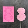 Big Birthday Number 1 2 3 4 5 6 7 8 9 0 Happy Silicone Baking Mould