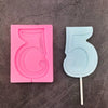 Big Birthday Number 1 2 3 4 5 6 7 8 9 0 Happy Silicone Baking Mould