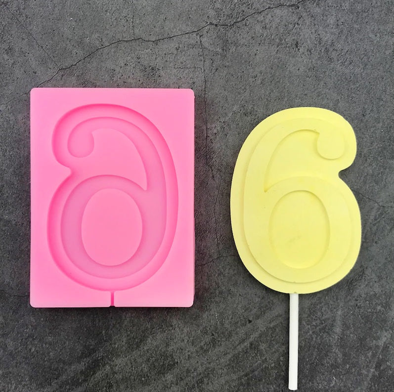 Big Birthday Number 1 2 3 4 5 6 7 8 9 0 Happy Silicone Baking Mould