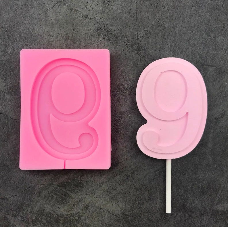 Big Birthday Number 1 2 3 4 5 6 7 8 9 0 Happy Silicone Baking Mould