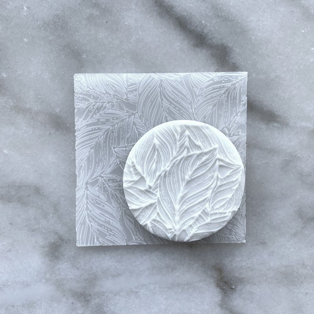 Rainforest Leaves Cookie Stamp