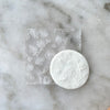 Rose Background Acrylic Debosser Cookie Stamp Raised Fondant