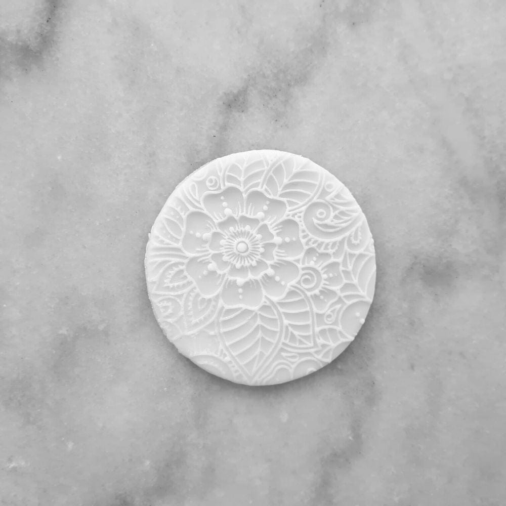 Tropical Flower Cookie Stamp