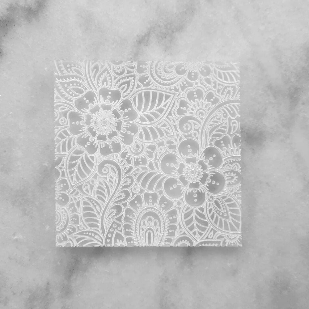 Tropical Flower Cookie Stamp