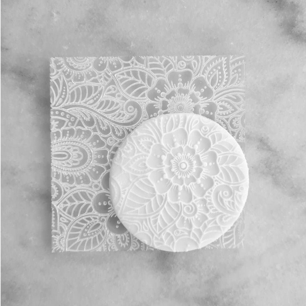 Tropical Flower Cookie Stamp