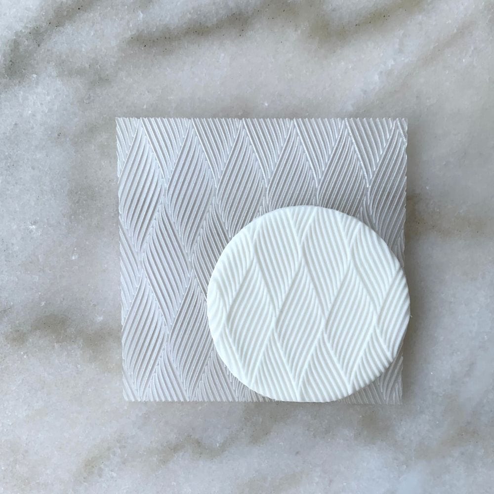 Woven Fabric Cookie Stamp